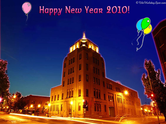40+ Beautiful New Year 2010 Wallpaper Collection