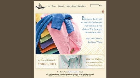 50 Beautiful E-Commerce Website Designs 8 E-Commerce