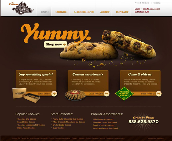 50 Beautiful E-Commerce Website Designs 21 E-Commerce