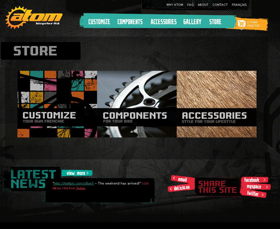 50 Beautiful E-Commerce Website Designs 22 E-Commerce