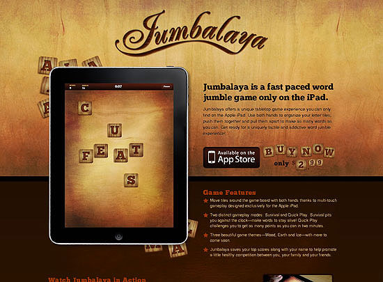 40 Beautiful and Creative iPad Application Websites 7 40 Beautiful and Creative iPad Application Websites 7