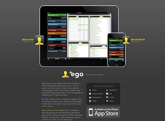 40 Beautiful and Creative iPad Application Websites 9 40 Beautiful and Creative iPad Application Websites 9