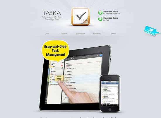 40 Beautiful and Creative iPad Application Websites 13 40 Beautiful and Creative iPad Application Websites 13