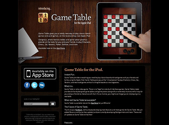 40 Beautiful and Creative iPad Application Websites 14 40 Beautiful and Creative iPad Application Websites 14