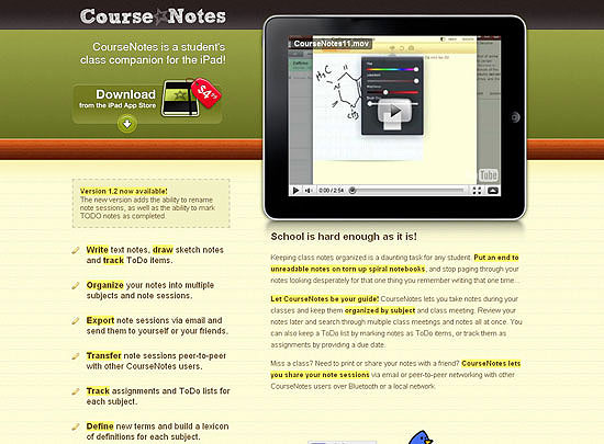 40 Beautiful and Creative iPad Application Websites 4 40 Beautiful and Creative iPad Application Websites 4