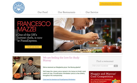 Showcase of Beautiful Restaurant Websites 15 Showcase of Beautiful Restaurant Websites 15