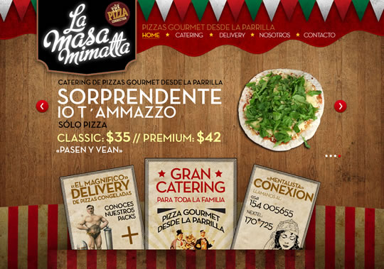 Showcase of Beautiful Restaurant Websites 27 Showcase of Beautiful Restaurant Websites 27