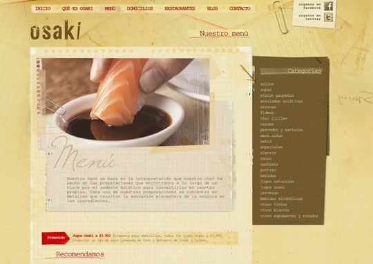 Showcase of Beautiful Restaurant Websites 29 Showcase of Beautiful Restaurant Websites 29
