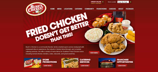 Showcase of Beautiful Restaurant Websites 33 Showcase of Beautiful Restaurant Websites 33