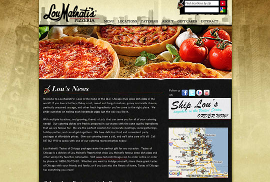 Showcase of Beautiful Restaurant Websites 3 Showcase of Beautiful Restaurant Websites 3