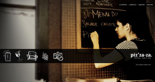 Showcase of Beautiful Restaurant Websites 42 Showcase of Beautiful Restaurant Websites 42