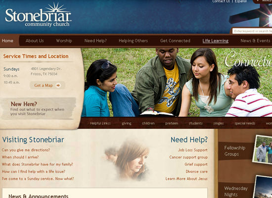 15 Beautiful Church Website Designs 2 15 Beautiful Church Website Designs 2