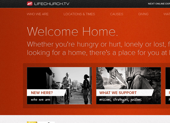 15 Beautiful Church Website Designs 7 15 Beautiful Church Website Designs 7