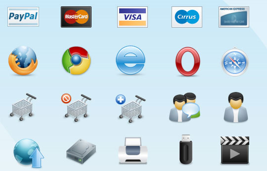 Best Free E-Commerce Icons For Web Designers 1 Best Free E-Commerce Icons For Web Designers 1