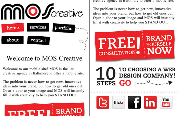22 Popular iPhone Mobile Website Collection 9 22 Popular iPhone Mobile Website Collection 9