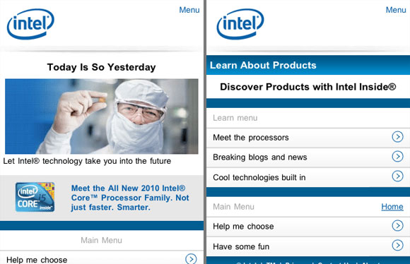 22 Popular iPhone Mobile Website Collection 16 22 Popular iPhone Mobile Website Collection 16