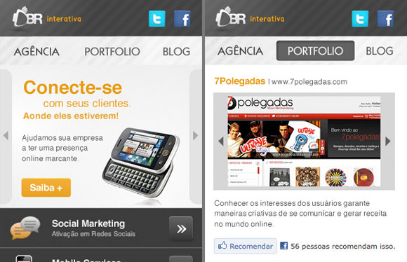 22 Popular iPhone Mobile Website Collection 6 22 Popular iPhone Mobile Website Collection 6