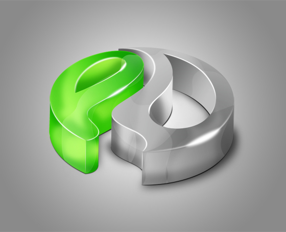 25 Spectacular Creative 3D Logos from Deviant Art 10 25 Spectacular Creative 3D Logos from Deviant Art 10
