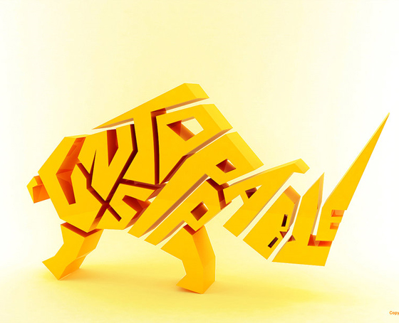 25 Spectacular Creative 3D Logos from Deviant Art 5 25 Spectacular Creative 3D Logos from Deviant Art 5