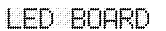 20 Best Useful Digital Fonts for LED Banner Designing 14 20 Best Useful Digital Fonts for LED Banner Designing 14
