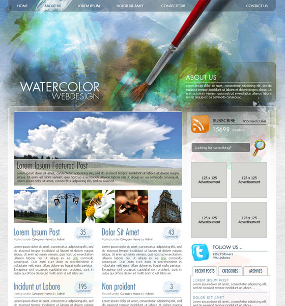 20 Most Useful Photoshop Tutorial to Create High Quality Web Design Layout 1 20 Most Useful Photoshop Tutorial to Create High Quality Web Design Layout 1