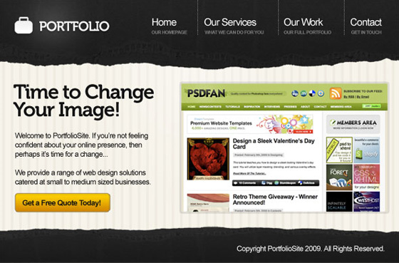 20 Most Useful Photoshop Tutorial to Create High Quality Web Design Layout 10 20 Most Useful Photoshop Tutorial to Create High Quality Web Design Layout 10