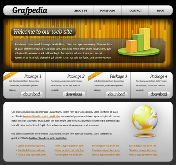 20 Most Useful Photoshop Tutorial to Create High Quality Web Design Layout 5 20 Most Useful Photoshop Tutorial to Create High Quality Web Design Layout 5