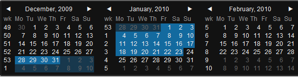 10 Useful Scripts of Calendar for Web Developers