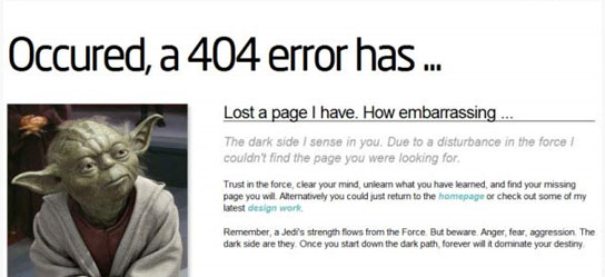 25 Entertaining 404 Error Pages to Enjoy