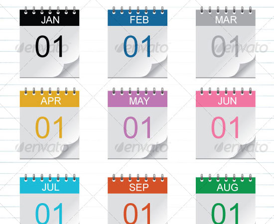 20 Beautiful and Useful Premium Calendar Resources with PSD/EPS File 4 20 Beautiful and Useful Premium Calendar Resources with PSD/EPS File 4
