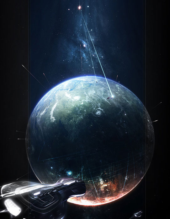 20 Eye-Catchy Digital Space Paintings 17 20 Eye-Catchy Digital Space Paintings 17