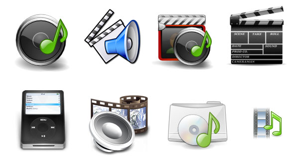 Useful Free Multimedia Web Icons for Designers 2 Useful Free Multimedia Web Icons for Designers 2