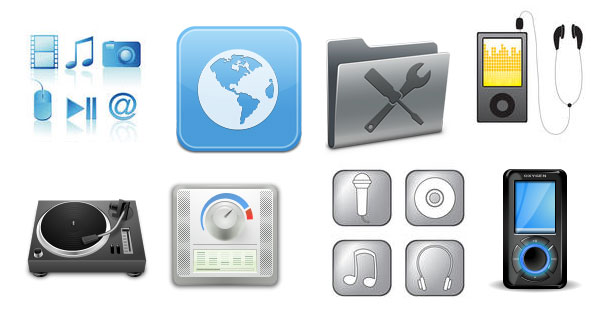 Useful Free Multimedia Web Icons for Designers 3 Useful Free Multimedia Web Icons for Designers 3