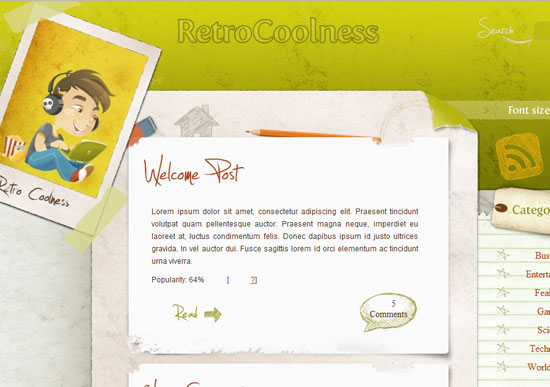 15 Creative Blogger Templates for Free Download