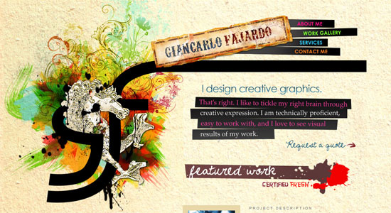 20 Creative Design of Freelance Portfolio 13 20 Creative Design of Freelance Portfolio 13