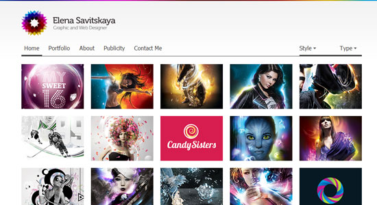 20 Creative Design of Freelance Portfolio 17 20 Creative Design of Freelance Portfolio 17