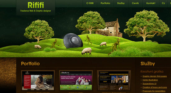 20 Creative Design of Freelance Portfolio 8 20 Creative Design of Freelance Portfolio 8