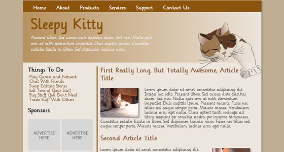 10 Amazing Free HTML5 and CSS3 Template 8 10 Amazing Free HTML5 and CSS3 Template 8