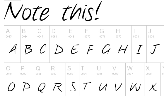10 Excellent Free Handwritten Fonts