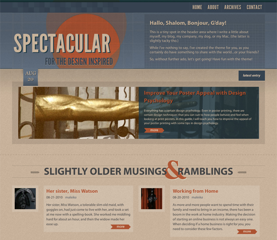 20 Awesome Free Wordpress Themes of 2011 5