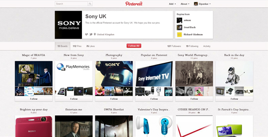 20 Top Brands To Follow On Pinterest 11