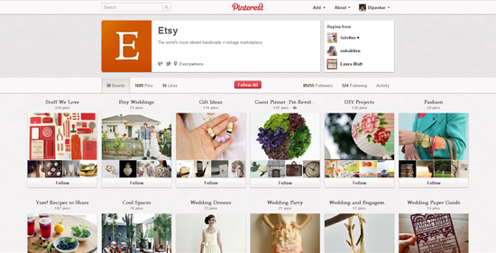 20 Top Brands To Follow On Pinterest 14