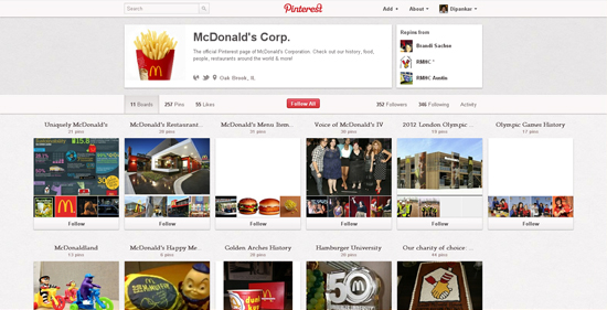 20 Top Brands To Follow On Pinterest 2