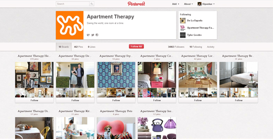 20 Top Brands To Follow On Pinterest 8