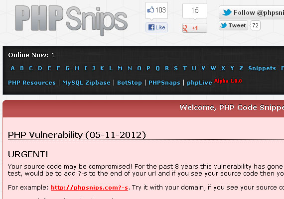 20 Excellent Code Snippet Resources 6