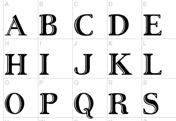 Beautiful Collection of Creative Embossed Font for Free 15 Beautiful Collection of Creative Embossed Font for Free 15