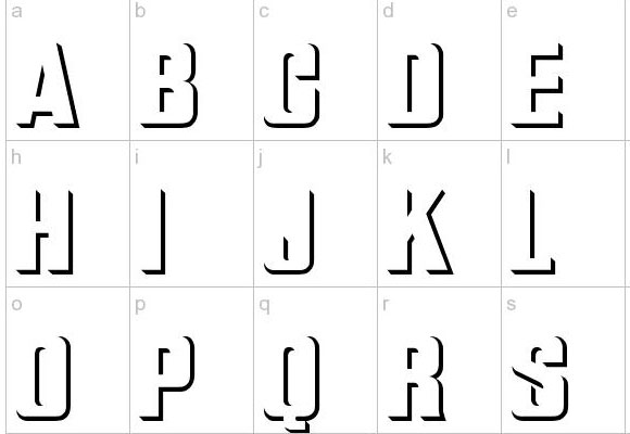 Beautiful Collection of Creative Embossed Font for Free 4 Beautiful Collection of Creative Embossed Font for Free 4