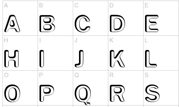 Beautiful Collection of Creative Embossed Font for Free 9 Beautiful Collection of Creative Embossed Font for Free 9