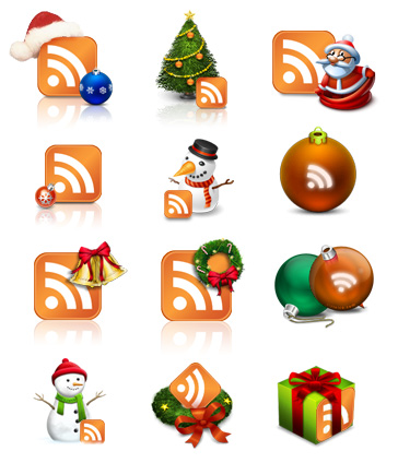 10 Beautiful Set of Christmas Icons for Web Designers 5 10 Beautiful Set of Christmas Icons for Web Designers 5