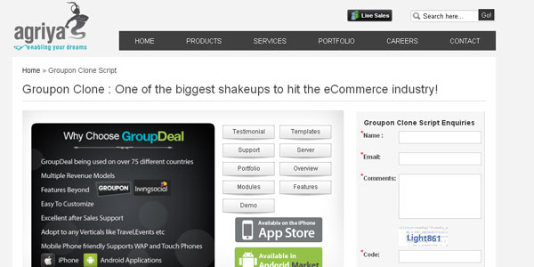 Comparision of 5 best groupon clone scripts